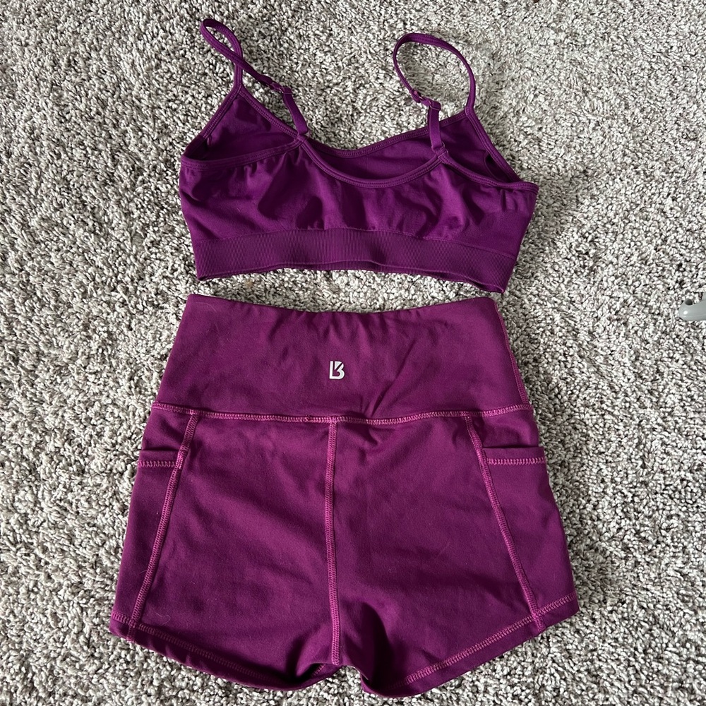 Athleta & Buffbunny Matching Set- Biker Shorts & … - image 4